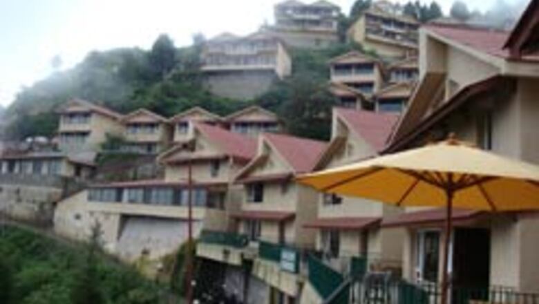Far away from the crowds, at a spa in the hills