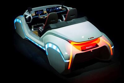 Bosch Concept Car Showcases its Future Vision, Connects Even to Your Kitchen Appliances