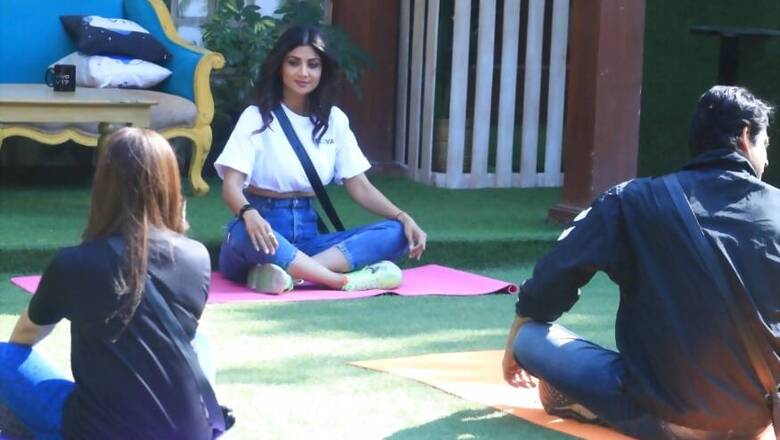 Bigg Boss 13: Shilpa Shetty Turns Yoga Teacher for Contestants
