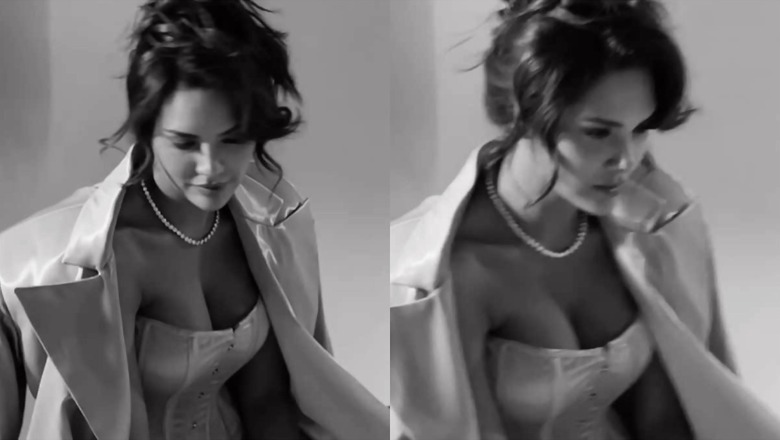 Sexy! Esha Gupta Turns Up The Heat In A Corset Top With A Plunging Neckline; Watch Video