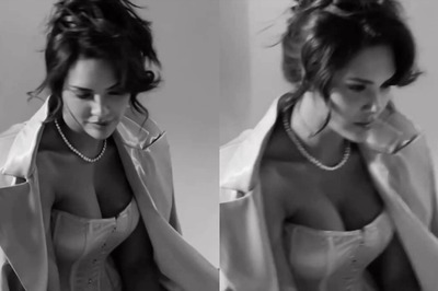 Sexy! Esha Gupta Turns Up The Heat In A Corset Top With A Plunging Neckline; Watch Video