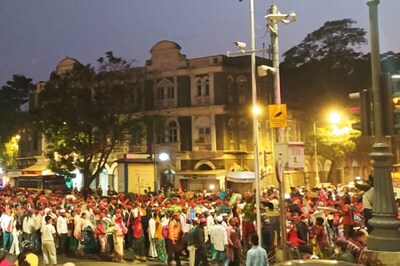 Uddhav to Skip, Pawar in Attendance: Security Up in Mumbai as Farmers March to Azad Maidan for Mega Rally