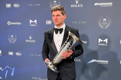 ‘It's Officially Official’: Max Verstappen, Red Bull Receive F1 2022 Trophies