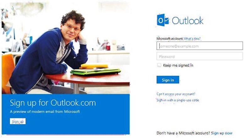 Microsoft's Outlook takes aim at Google's Gmail