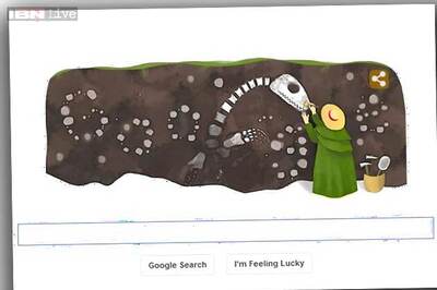Google doodles fossil hunter Mary Anning's 215th birth anniversary