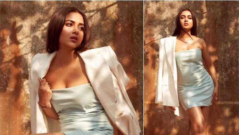 Tejasswi Prakash Looks Sexy In Off Shoulder Outfit; Check Her Hottest Photoshoot Ever