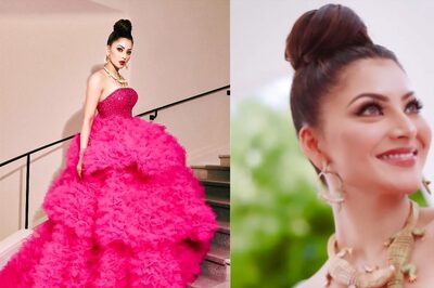 Cannes 2023: Urvashi Rautela’s Pink Tulle Gown Adds a Splash of Colour, but Her Alligator Neckpiece Gets All the Attention