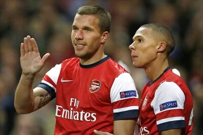 Arsenal beat Olympiakos 3-1 in Champions League