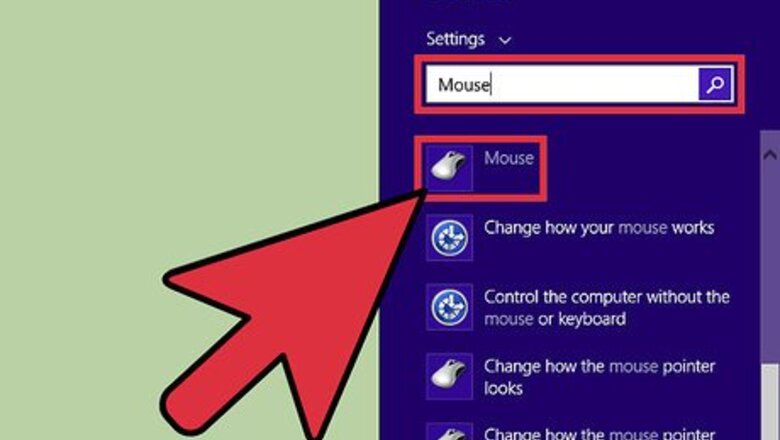 How to Change Mouse Settings in Windows 8