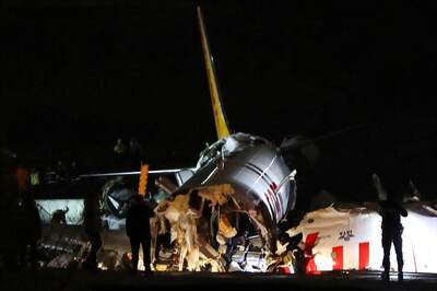 Plane Skids off Runway in Istanbul, Breaks into Three after Landing; Dozens Injured