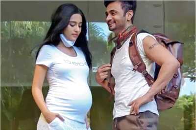 Pic of Pregnant Amrita Rao Showing Off Her Growing Baby Bump for First Time Breaks the Internet