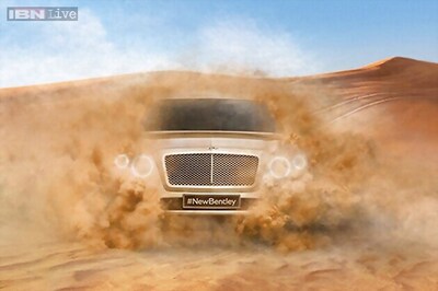 Bentley releases teaser image of its SUV, launch in 2016