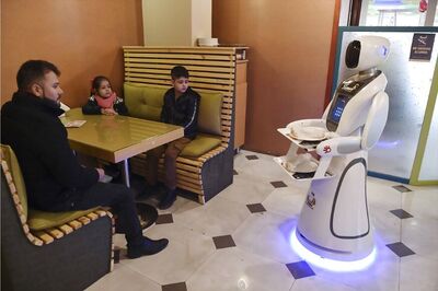 Afghanistan's Gets its First Ever Robot Waitress