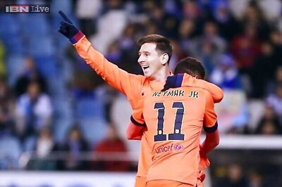 La Liga: Lionel Messi nets 30th hat-trick as Barcelona crush Deportivo 4-0
