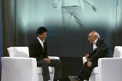 Shah Rukh in conversation with Yash Chopra