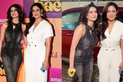 Sexy! Palak and Shweta Tiwari Turn Heads in Hot Outfits at 'Call Me Bae' Premiere, Video Goes Viral | Watch