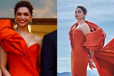 Deepika Padukone Has Major Oops Moment on Cannes Red Carpet As She Walks in Giant Orange Gown; Watch