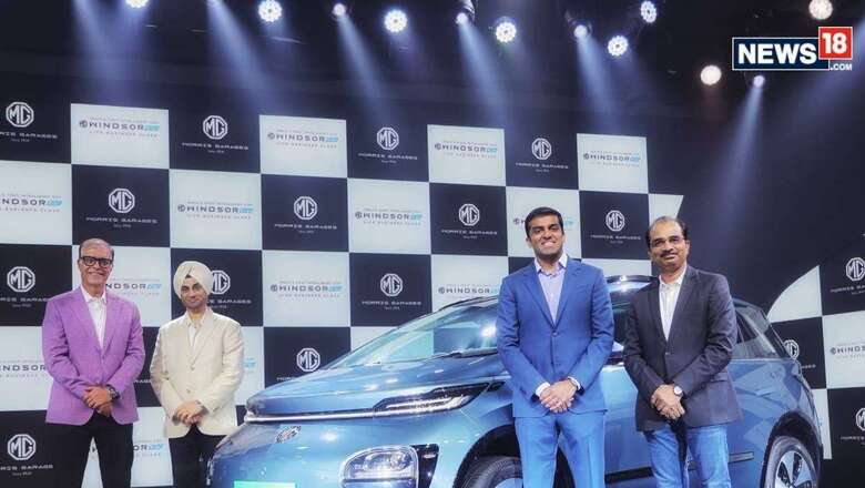 MG Windsor EV launched in India, Price Starts at Rs 9.99 Lakh