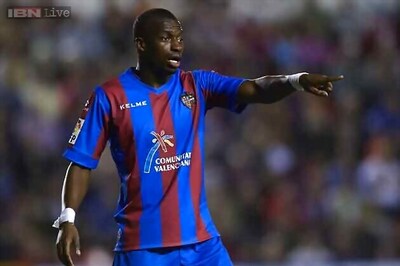 Papakouly Diop complains of racist abuse from Atletico Madrid fans