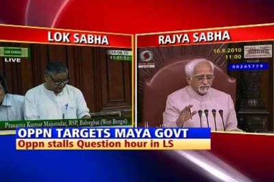 LS adjourned, uproar in RS over farmer deaths