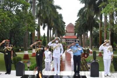 Three Service Chiefs, Course-mates, Visit Alma Mater NDA in Pune