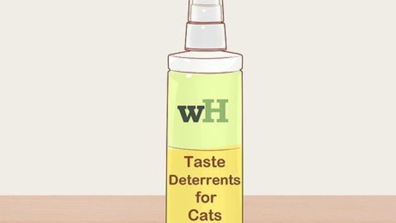 How to Use Taste Deterrents for a Cat