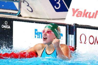 Ruta Meilutyte breaks 100m breaststroke world record in Barcelona