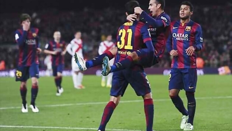 Barcelona rout Huesca 8-1 in Copa de Rey