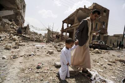 Saudi led air strike on Yemen rebel bastion kills 23