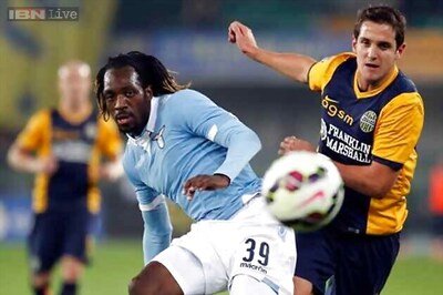 Lazio held to 1-1 draw at Hellas Verona in Serie A