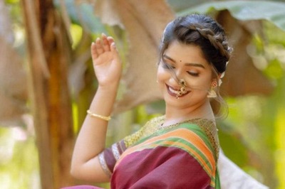 Marathi Actress Rasika Sunil Looks Gorgeous in Handmade Pichwai Khun Saree; See Pics