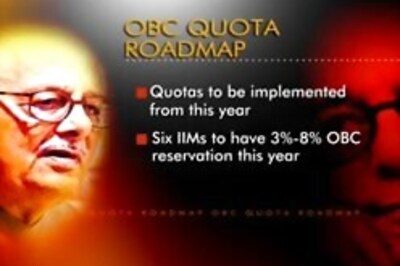 Central Institutes to implement quota ftom '08: Govt