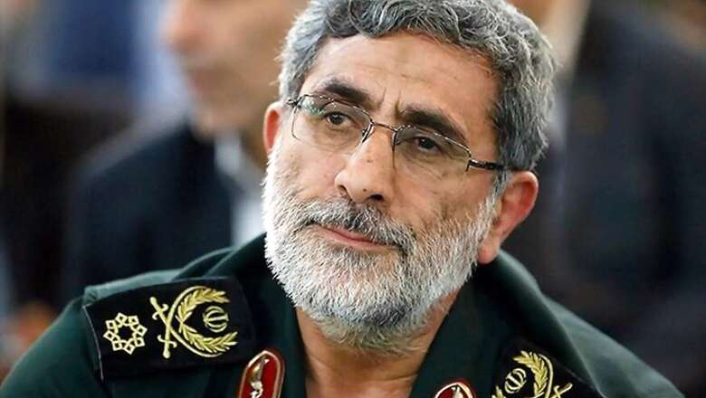 New Head of Iran's Quds Force Says Tehran to Continue Course Pursued by Soleimani: State Media