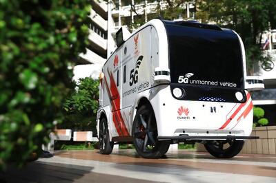 Huawei Pilots Unmanned Vehicle With 5G Technology to Deliver Medical Supplies in Thailand