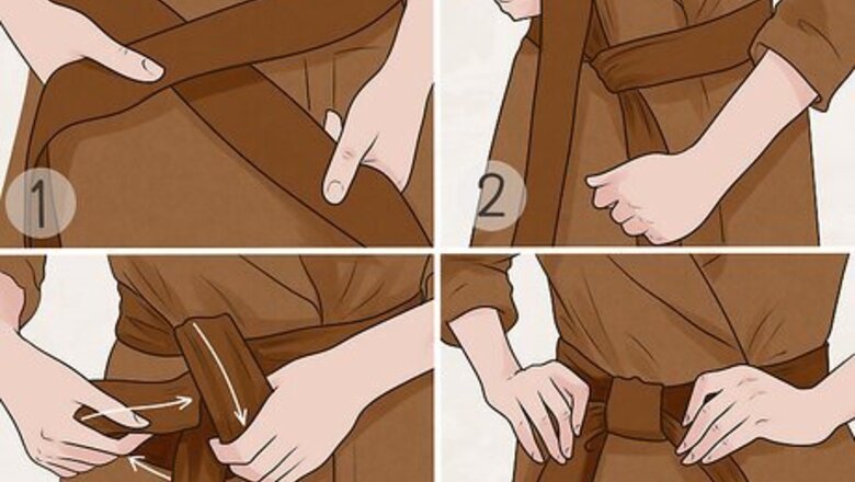 How to Tie a Belt on a Trench Coat