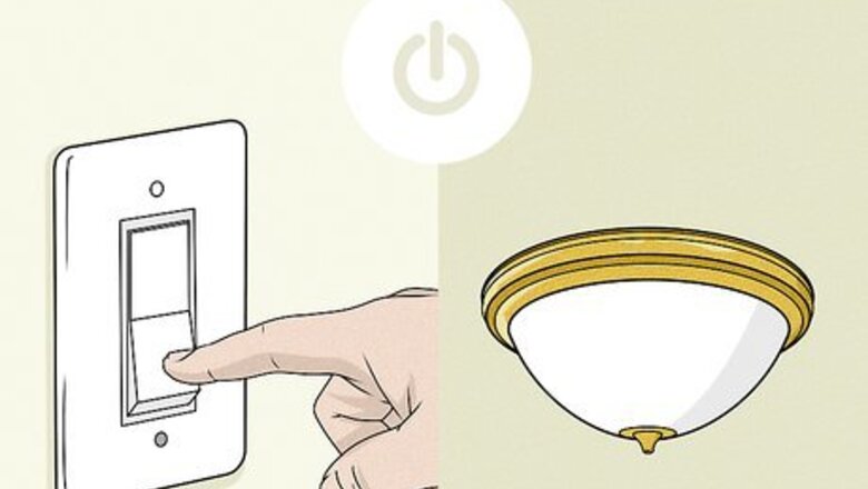 How to Change a Ceiling Light Bulb