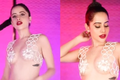 Urfi Javed Wears Skirt, Bralette Made from Plastic Mesh; Netizen Says ‘Ab Yahi Dekhna Reh Gaya Tha’