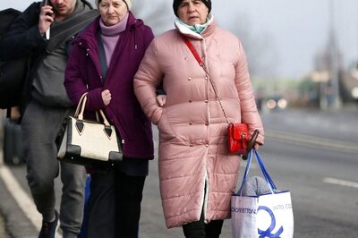 'I Am Scared': Dragging Suitcases, Ukrainians Trek to Safety in Hungary