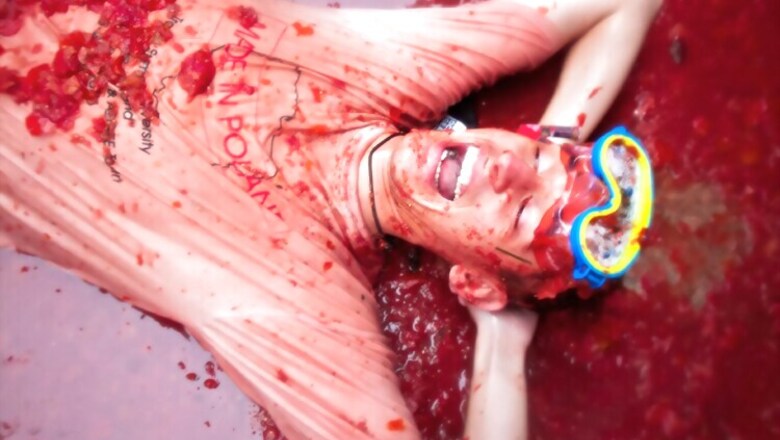 Photos: La Tomatina, Spain's tomato-throwing festival, turns 70