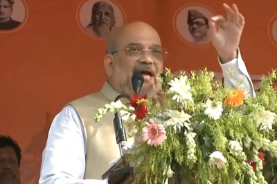 Bengal Election 2021: Amit Shah Holds Roadshow in North 24 Parganas District