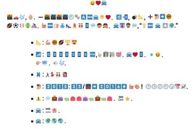 Can you decipher this Chevrolet press release written entirely in emoji?
