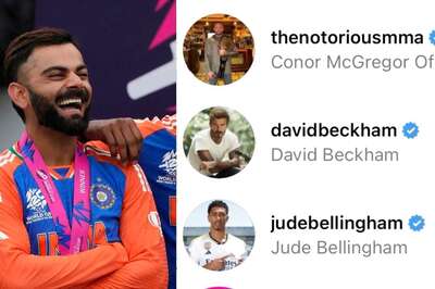 Jude Bellingham, Vinicius Jr, David Beckham and Conor Mcgregor Like Virat Kohli's Instagram Post