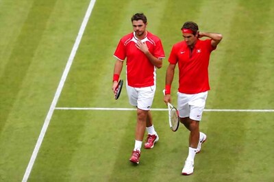 Federer-Wawrinka lose Olympic doubles