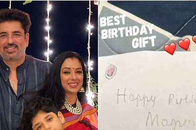 Rupali Ganguly's Birthday: Anupamaa Star Receives Cutest Gift From Her Son