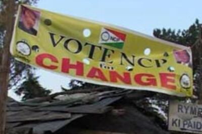 Congress-led coalition govt sworn in Meghalaya