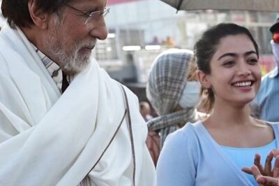 Goodbye: Amitabh Bachchan Drops Picture with Pushpa's Rashmika Mandanna; Actress Says ‘Hum Jhukega Nahi’