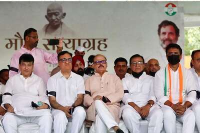 Delhi Congress Stages Protest Against Manipur Violence, Rahul Gandhi's Disqualification