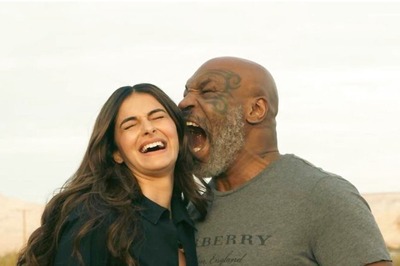 Liger Actress Ananya Panday's Goofy Pic with Boxing Legend Mike Tyson in Vegas Desert