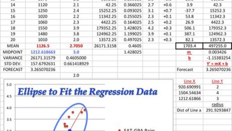 How to Modify a Brief Linear Regression Model in Excel