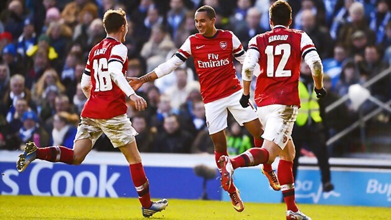 Arsenal edge out spirited Brighton 3-2 in FA Cup